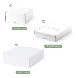 Hediye Kutusu - Geri Dönüştürülmüş Oluklu Mukavva