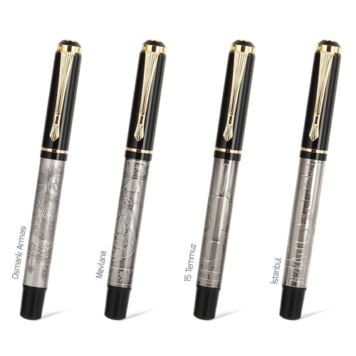 Tekli Kabartmali Roller Kalem