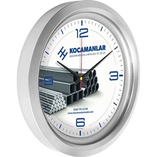Metalize Duvar Saati
