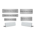 Metal Plaka (60,0 mm x 10,0 mm)