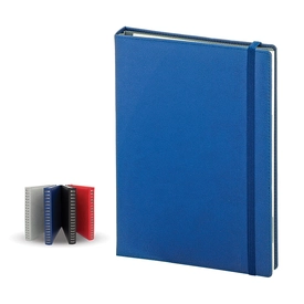 1220 Mavi Termo Deri̇ Tarihli Ajanda (Ivory Kağıt)