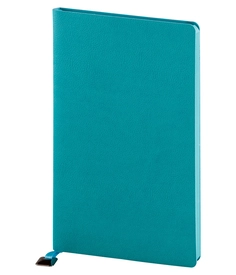 2280 Turkuaz 13 x 21 Yumuşak Kapaklı Termo Deri̇ Defter