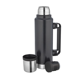 5341 Siyah Çelik Termos / 1450 ml