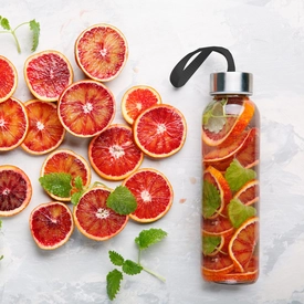 Cam Matara (Siyah Kılıflı) / 500 ml