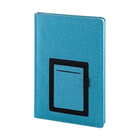 1105 Turkuaz Termo Deri̇ Tarihli Ajanda (Ivory Kağıt)