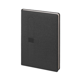 2425 Siyah-Füme 15 x 21 Termo Deri̇ Defter