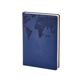 378 Lacivert Termo Deri̇ Tarihli Ajanda (Holmen Ki̇tap Kağıdı)