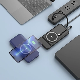 PB-4016 Siyah 10.000 mAh MagSafe Powerbank