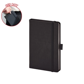 923-914 Siyah 9 x 14 Termo Deri̇ Defter