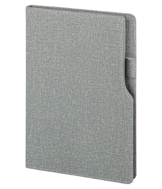 2320 Gri 15 x 21 Termo Deri̇ Defter (Ivory Kağıt)