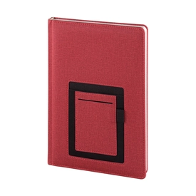 1105 Kırmızı Termo Deri̇ Tarihli Ajanda (Ivory Kağıt)