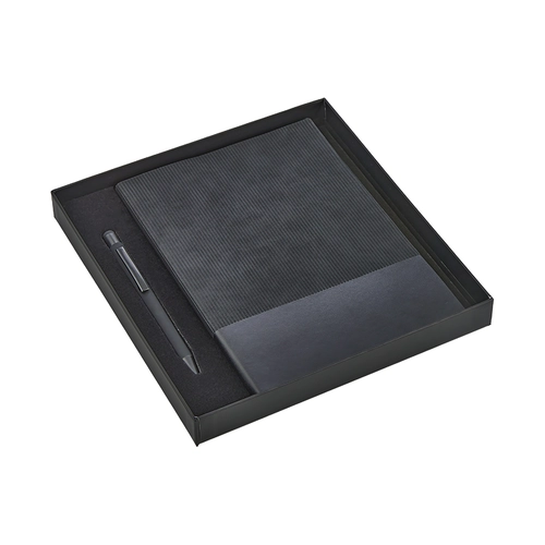 2423-K Siyah Defter & Kalem Set