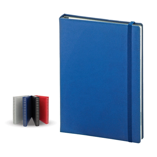 1220 Mavi Termo Deri̇ Tarihli Ajanda (Ivory Kağıt)