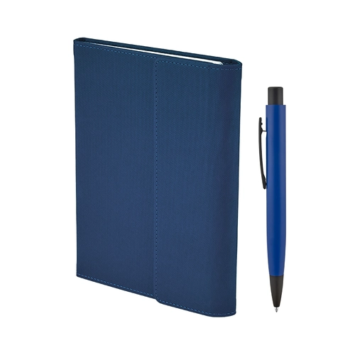 2424-K Mavi Defter & Kalem Set