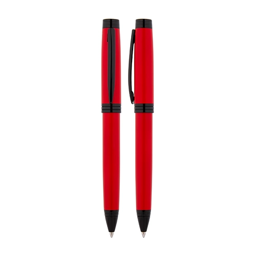 1216-T Kırmızı Metal Tükenmez Kalem