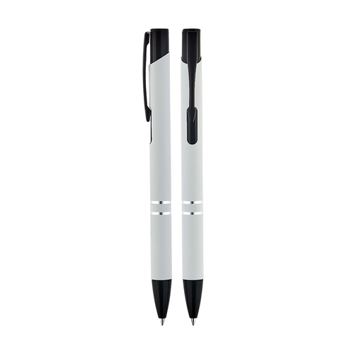 1120 Beyaz MetalTükenmez Kalem