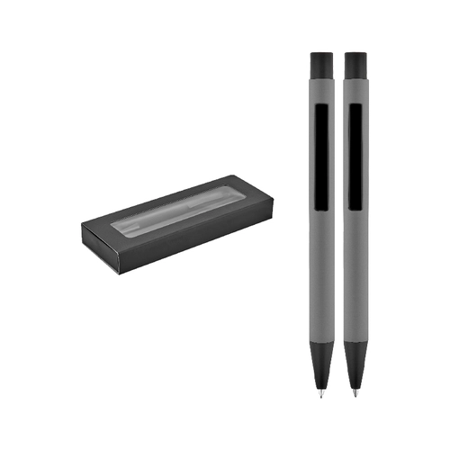 1020-VT Gri 0.7 Kurşun & Tükenmez Kalem Seti