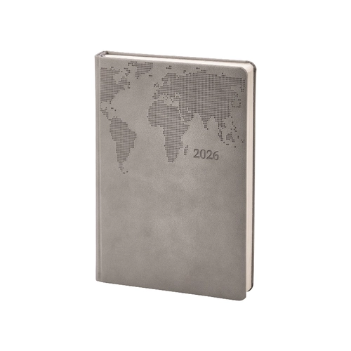 378 Gri Termo Deri̇ Tarihli Ajanda (Holmen Ki̇tap Kağıdı)