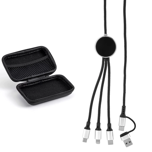 4111-K Siyah-Beyaz Işık(EVA KUTULU) EVA KUTULU 120 cm Çoklu Kablo