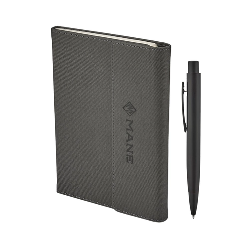 2424-K Siyah Defter & Kalem Set