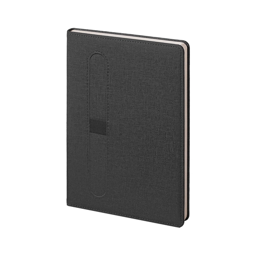 2425 Siyah-Füme 15 x 21 Termo Deri̇ Defter