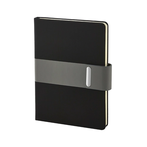 2426 Siyah 15 x 21 Termo Deri̇ Defter