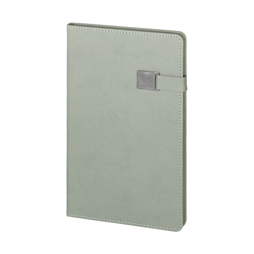2660 Gri 15 x 21 Termo Deri̇ Defter