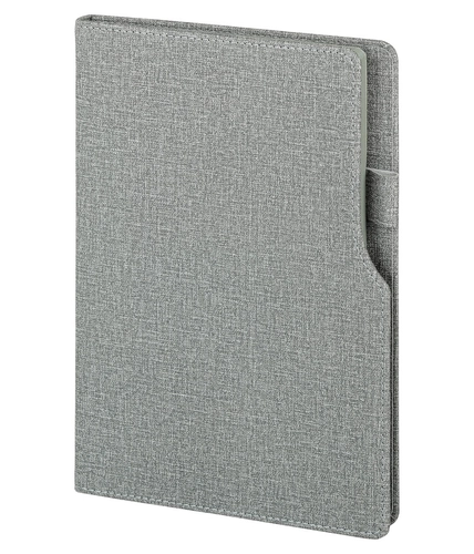 2320 Gri 15 x 21 Termo Deri̇ Defter (Ivory Kağıt)