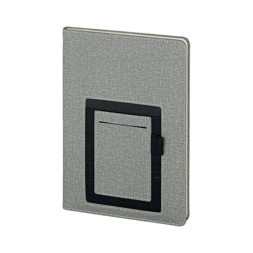 2420 Gri 15 x 21 Termo Deri̇ Defter (Ivory Kağıt)