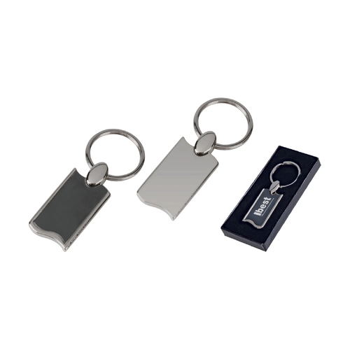 2118 Füme Tek Taraflı Metal Anahtarlık