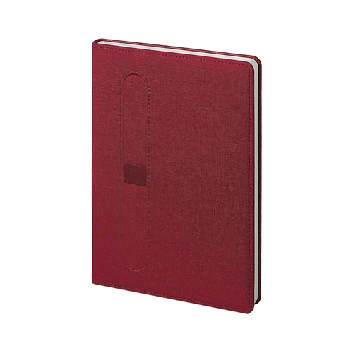 2425 Kırmızı 15 x 21 Termo Deri̇ Defter