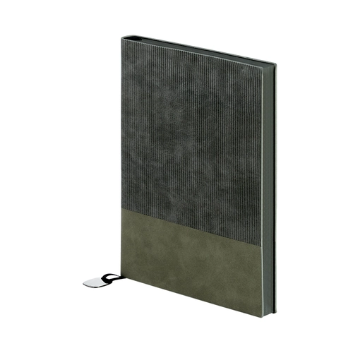 2423 Yeşil 15 x 21 Yumuşak Kapaklı Termo Deri̇ Defter