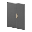 BAĞLICA GRİ TARİHSİZ DEFTER (15X21 CM)