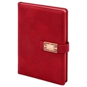 ÖVEÇLER KIRMIZI TARİHSİZ DEFTER (15X21 CM)