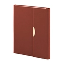 BAĞLICA KAHVERENGİ TARİHSİZ DEFTER (15X21 CM)