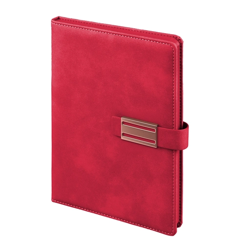 310104 AKINCI KIRMIZI TARİHSİZ DEFTER (15X21 CM)