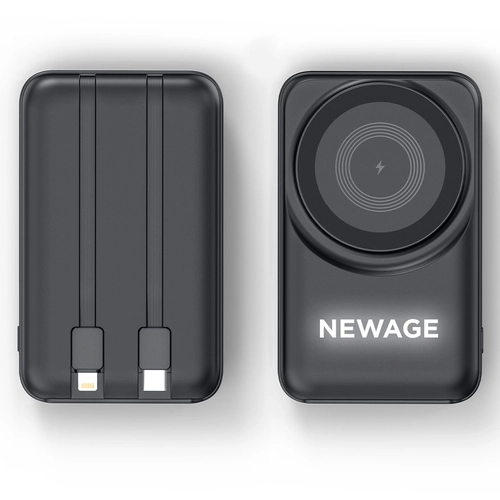 259301 KÜÇÜKLER 10.000 MAH SİYAH MAGSAFE  ve  WIRELESS POWERBANK