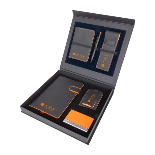932016 DİKİLİTAŞ TURUNCU HEDİYELİK SET