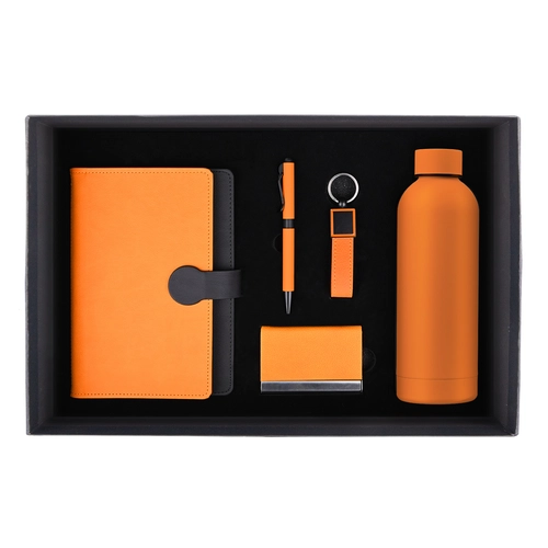 942616 ESİNTİ TURUNCU HEDİYELİK SET