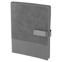 Gri termo deri defter