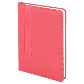 Kırmızı termo deri defter