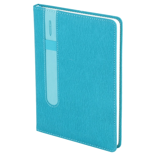 Turkuaz termo deri defter