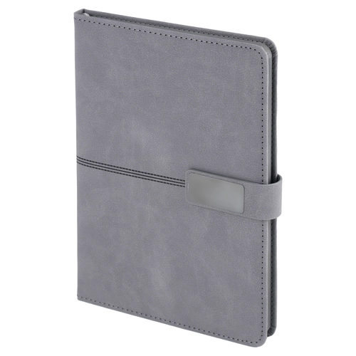 31057 Gri termo deri defter