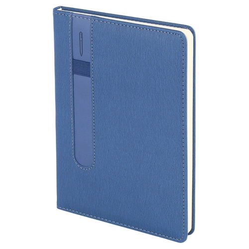 Lacivert termo deri defter