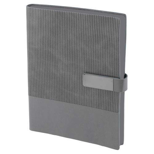 Gri termo deri defter