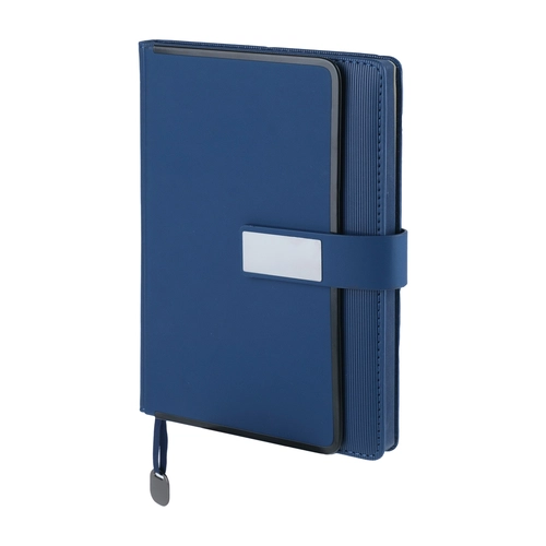 19056 Lacivert termo deri defter