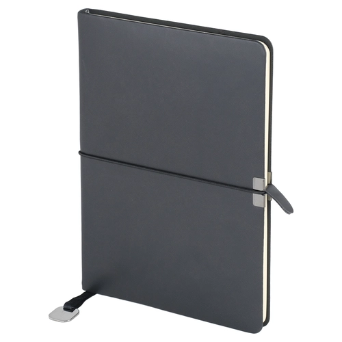 Siyah termo deri defter