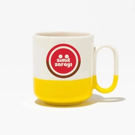 Pro Seramik Sarı Tabanlı Kupa