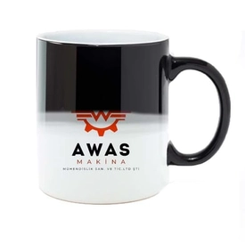 Sihirli Siyah Seramik Kupa