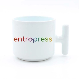 Beyaz Seramik Latte Fincanı